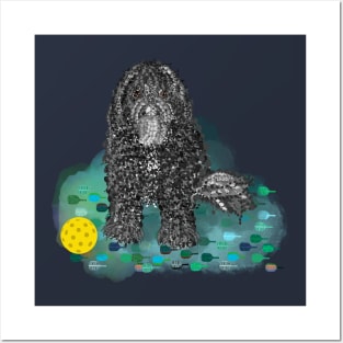 Pickles the dog, by Pickleball ARTwear Posters and Art